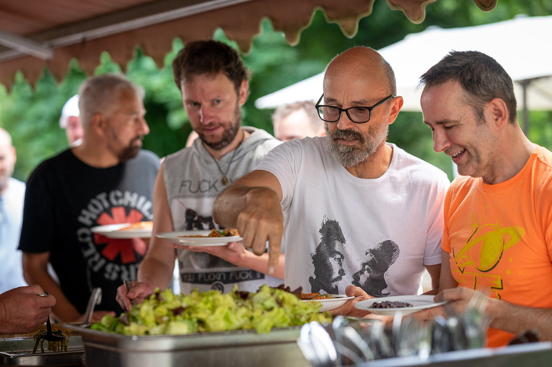 Weniger Essen, mehr Fummeln!