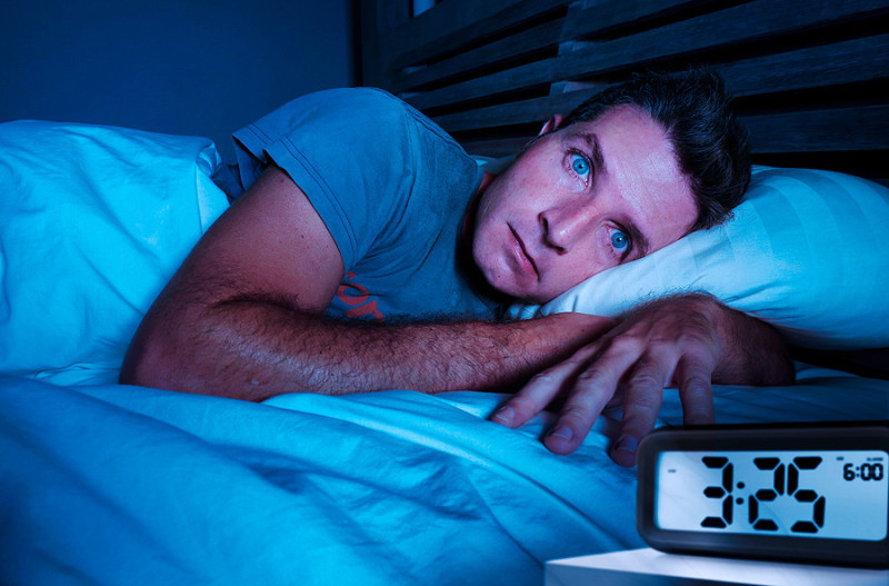 Sleepless man with wide open eyes
Image rights: stock.adobe