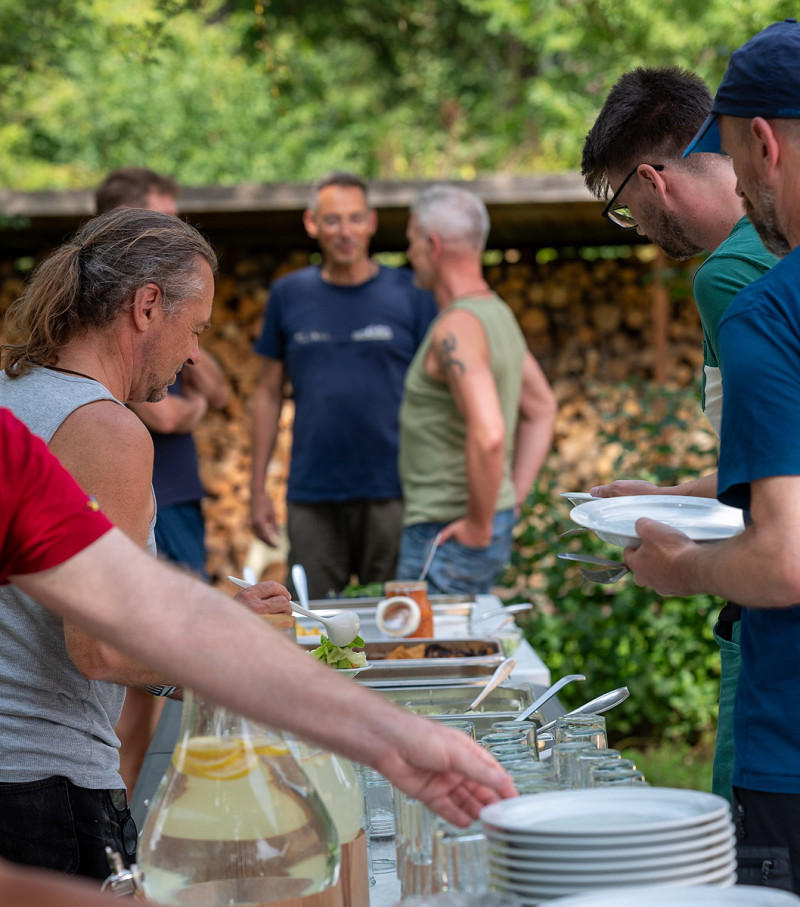 Weniger Essen, mehr Fummeln!